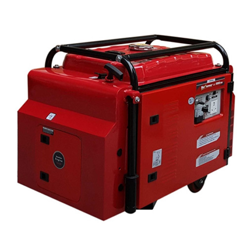 Red Hpm Powerful 4.5 Kva Portable Generators