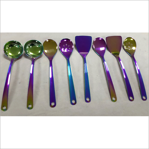 SS Cutlery PVD Rainbow Coating Services
