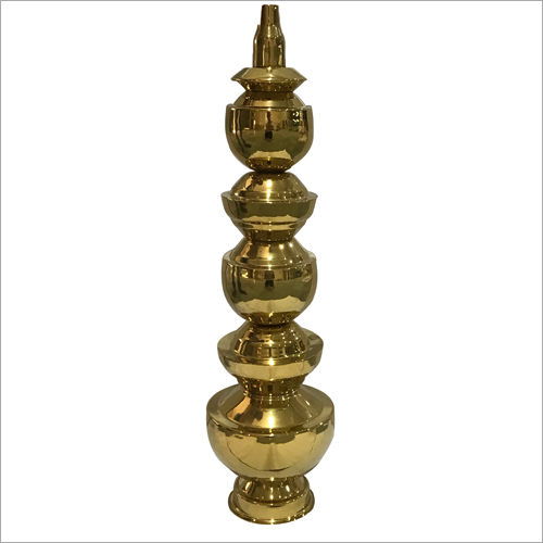 Brass Kalash PVD Gold Coating Services By ALTA CREATION LLP