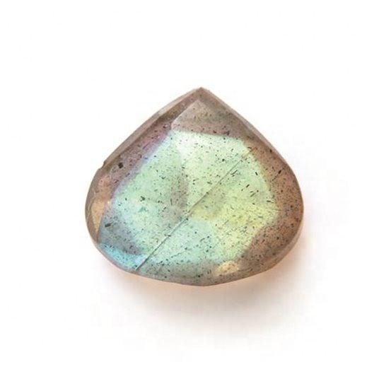 5mm Labradorite Faceted Heart Loose Gemstones