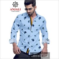 Printed Poplin Fabric - 40*40 Poplin Odp, 185 Gsm, 58 Inch Wide, Prussian Pigment Prints | Colourfast, Lightweight, Tear-resistant, Washable