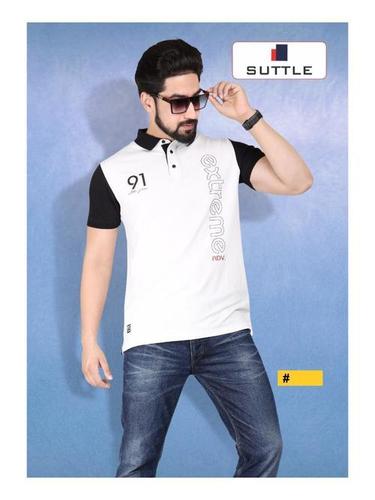 Men's   Collar T-Shirt