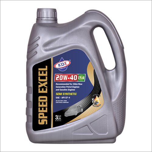 3 Ltr Speed Excel 20W40 CF-4 Semi Synthetic Car Engine Oil Multi Grade Oil Tractor Oil