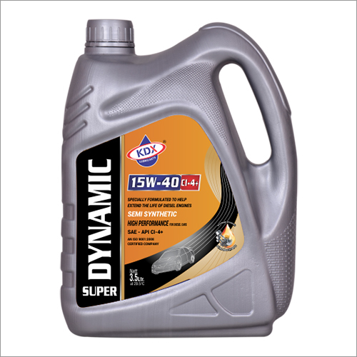 3Ltr KDX Super Dynamic 15W40 CI-4+ Semi Synthetic Diesel Car Engine Oil