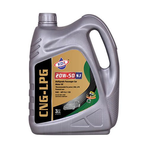 3 Ltr CNG-LPG 20W50 Car Engine Oil CNG car oil