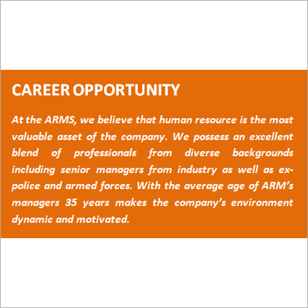 Career Opportunity