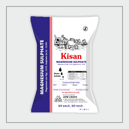 Kissan (Magnesium Sulphate) Application: Agriculture