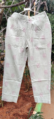 Grey Printed Pant