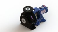 Industrial3500 Rpm Pvdf Pumps - Color: As Per Lie Standard