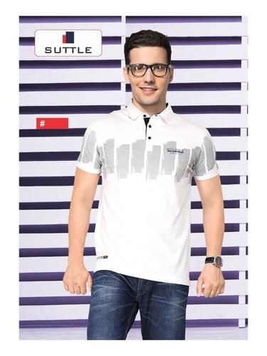 Men's   Collar T-Shirt