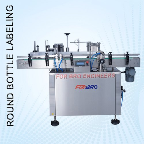 Automatic Round Bottle Labeling Machine