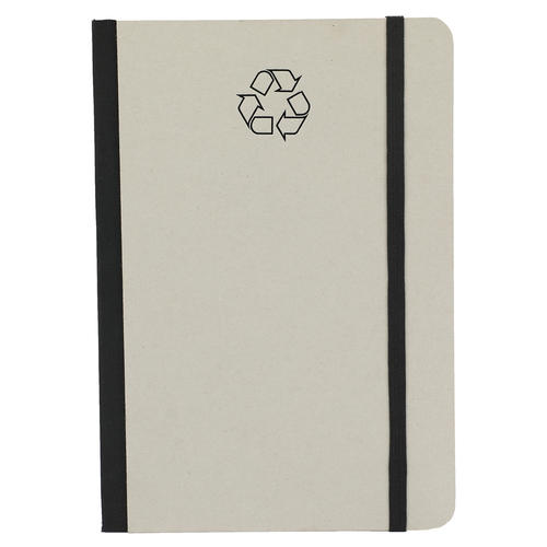 Comma Ecologique  A5 Size  Hard Bound Notebook (Black)