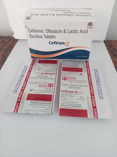 Cefixime 200mg + Ofloxacin 200 Mg + Lactic Bacillus