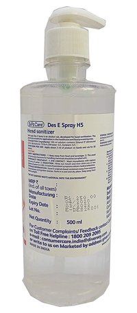 500ml Diversey SoftCare Des E Spray Hand Sanitizer
