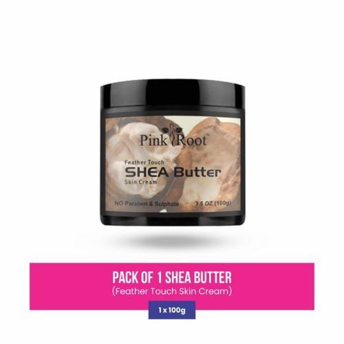 100Gm Pink Root Feather Touch Shea Butter Skin Cream Age Group: All Age Group