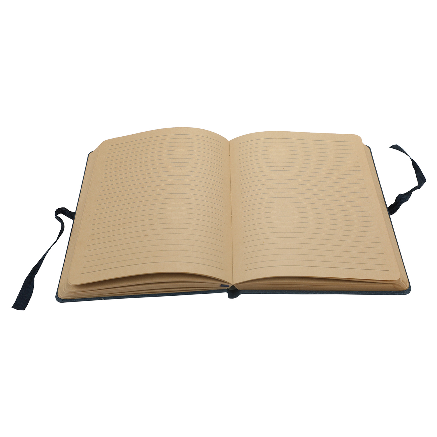 Comma Artisan  A5 Size  Hard Bound Notebook (Navy Blue)