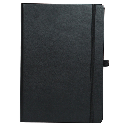 Mahavir Personal Notes - A5 Size - Hard Bound Notebook (Black)