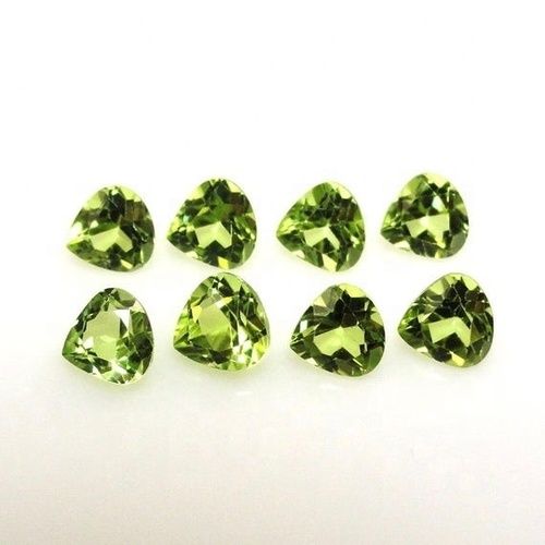 3mm Peridot Faceted Heart Loose Gemstones