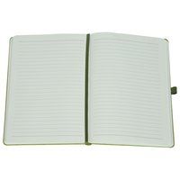 Comma Abaca - A5 Size - Hard Bound Notebook (Green)