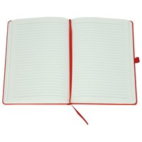 Comma Abaca - A5 Size - Hard Bound Notebook (Red)