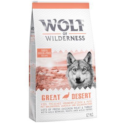 100% Grain- And Gluten-Free Recipe 12Kg Wolf Of Wilderness Dry Dog Food