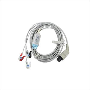 Plastic Lead Ecg Cable