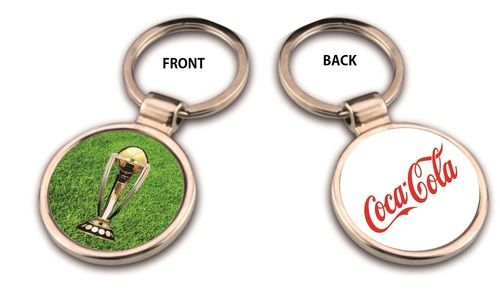 Round Sublimation Keychain