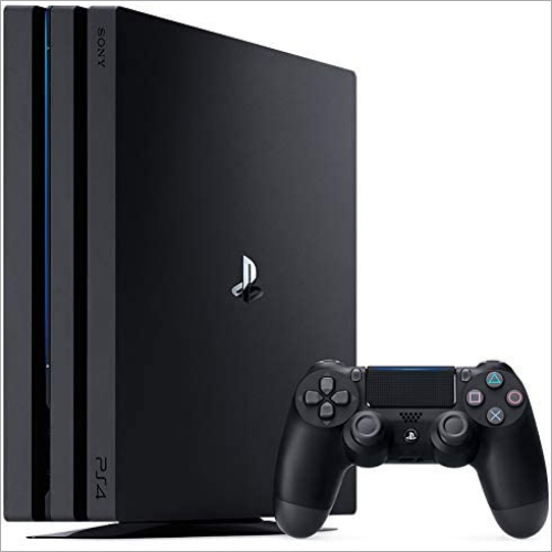 Pro 1TB PlayStation 4 - 4K-TV Gaming Console, Stunning Graphical Details, AMD Jaguar Processor, 8GB RAM, Wireless Controller, 1 Year Warranty, Black Finish