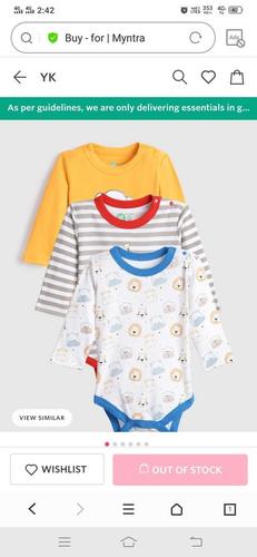 Baby Clothing Age Group: 1 Year