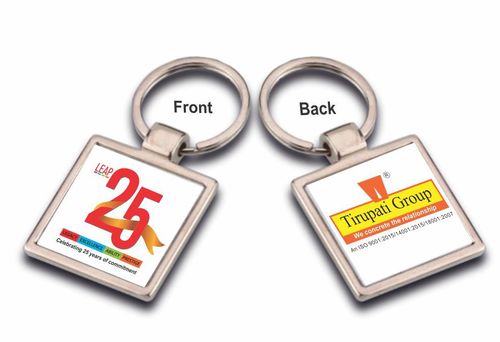 Square Sublimation Keychain