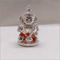 Silver Plated Hanuman Ji