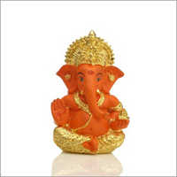 Gold Plated Ganesha Mukut