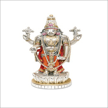 Silver Plated Tirupati Balaji