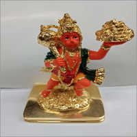 Gold Plated Sanjeevani Hanuman