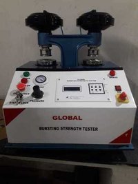 Bursting Strength Tester-Double Head Pneumatic Clamping Model