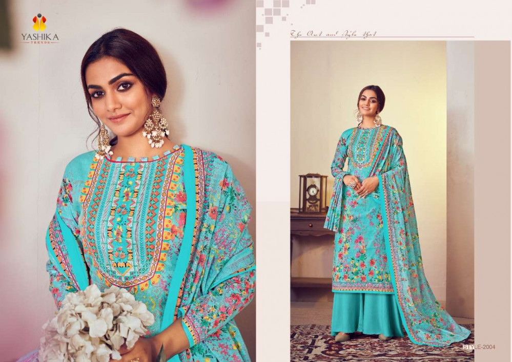 Yashika Trends Zulfat Vol-2 Lawn Cotton Flower Print Dress Material Catalog