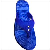 Ladies Blue Eva Slipper