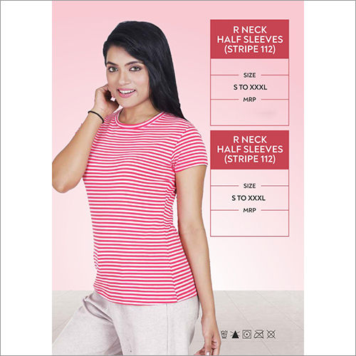Round Black Ladies Sleeveless Sports T Shirt at Rs 150/piece in Noida