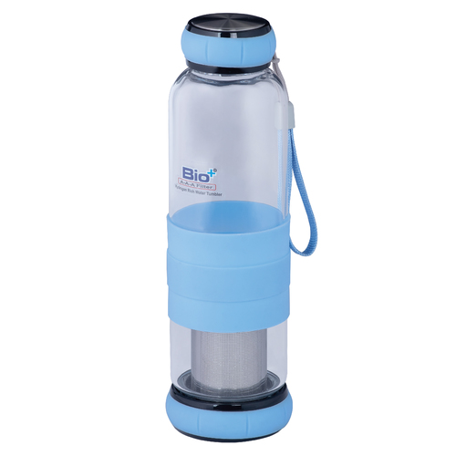 Antioxidant Alkaline Antibacterial Mineralising Glass Water Bottle