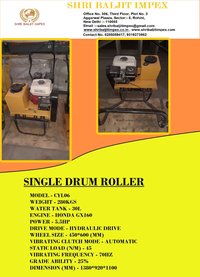 Road Roller Walk bihend rollar