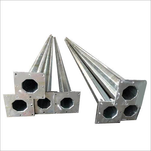 Octagonal Street Light GI Poles