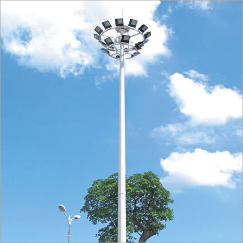 Warm White Color Gi Lighting Poles
