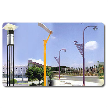 Warm White Color Ms Street Light Poles