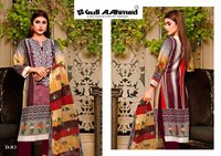 Gul Ahmed Vol-9 Pakistani Lawn Salwar Suits Catalog