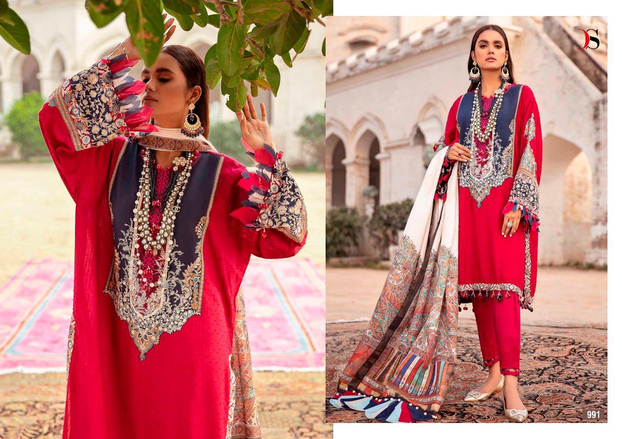 Deepsy Suits Sana Safinaz Lawn Vol 21-2 Cotton Printed Pakistani Dress Material Catalog