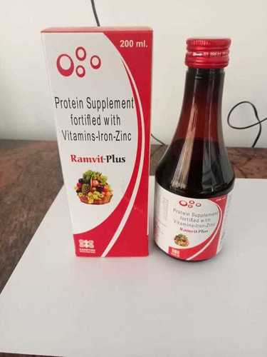 Protein + iron + zinc & multivitamin syrup By RAMPTON HEALTHCARE