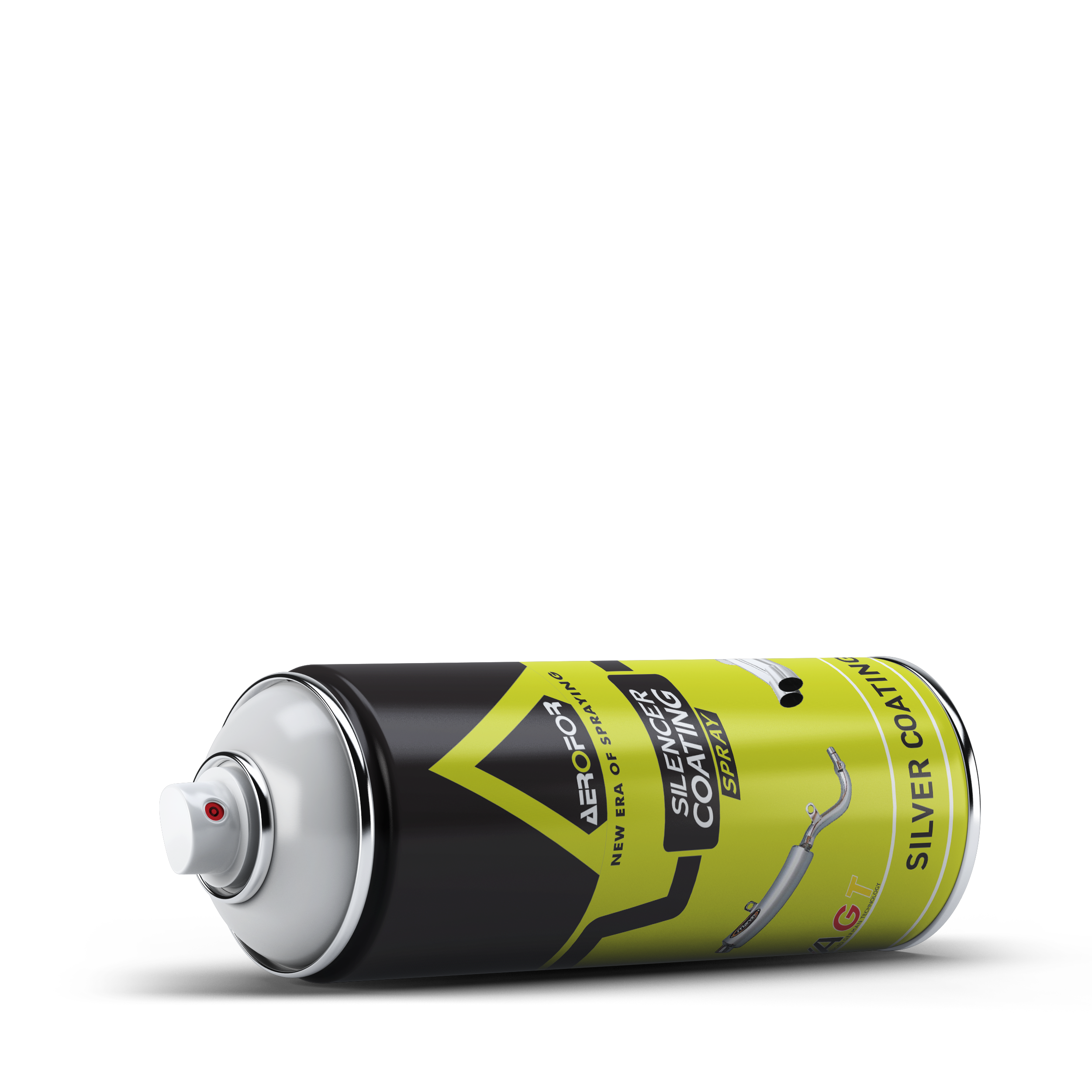 Silencer Coating Silver Spray