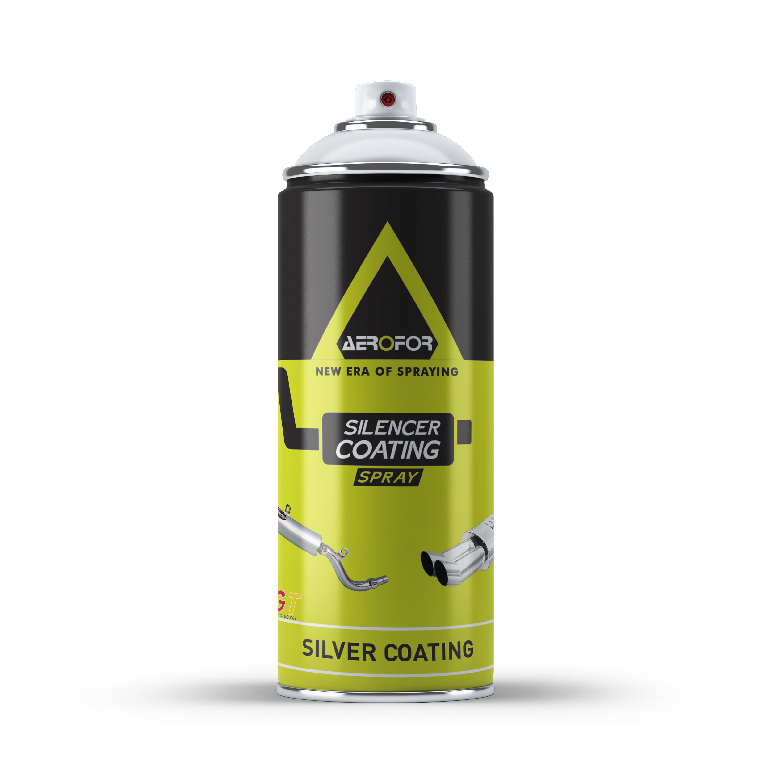 Silencer Coating Silver Spray