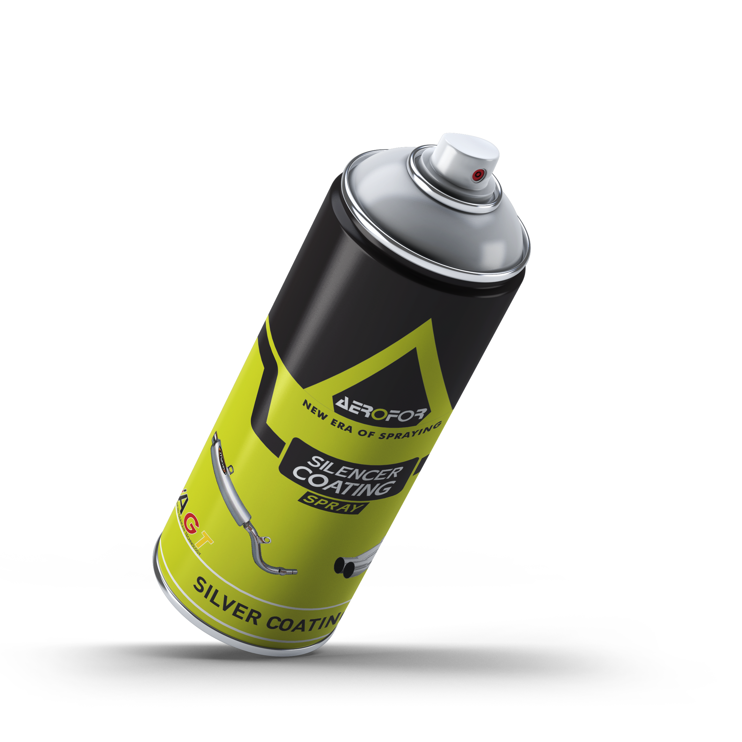 Silencer Coating Silver Spray