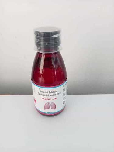 Ambroxol Hcl + Terbutaline Sulphate + Guainphenesin & Menthol